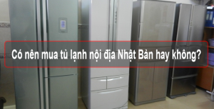 Có nên mua tủ lạnh nội địa Nhật Bản hay không?