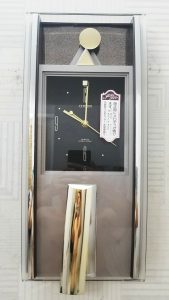 Đồng hồ để bàn Citizen Nhật Bản Khung gỗ